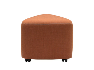IN OUT OFFICE RS2262 - Fabric pouf with castors by Andreu World - view 2
